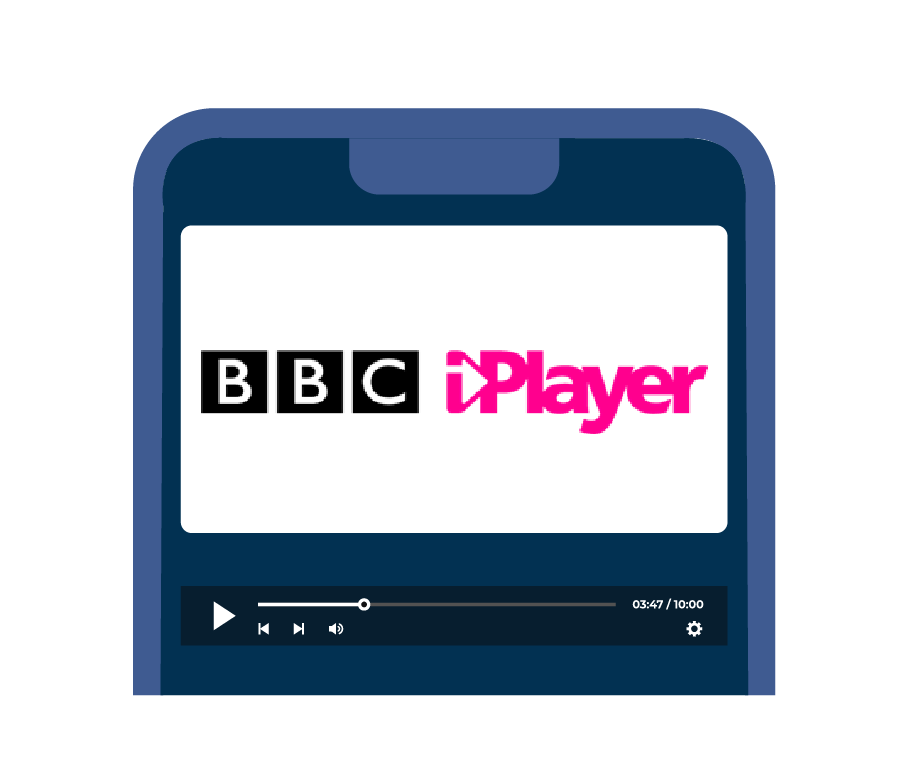 Once connected, open the selected website/app and start streaming